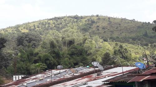 VIEW OF THE HILL FROM ONUKUDELI TRIBAL MARKET